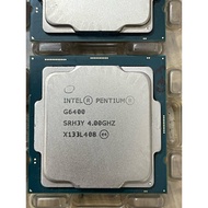 CPU - Intel Pentium G6400 processor (4.00GHz, 4M, 2 Cores 4 Threads) disassembled product with glue.