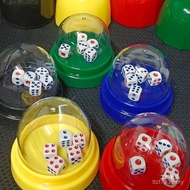 Dice Cup Dice Cup Dice Cup Dice for Bar Tong Shake Sieve Cup Dice Sieve KTV Color Anti-Cheating Colo