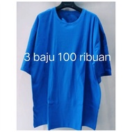 3 pcs plain t-shirts for adult men 2xl 3xl 4xl/big size t-shirts 2xl 3xl 4xl