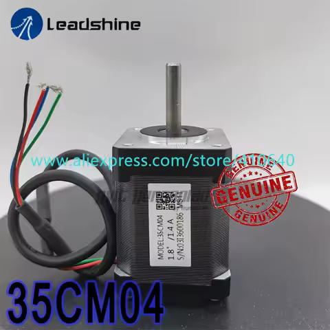 Genuine Leadshine NEMA 14 Step Motor 35CM04 1.4 A Current 0.4 N.m Torque 47 mm Motor Body Length 1.8
