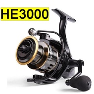reel pancing Metal HE500mini - 7000 10kg drag reel pancing murah kuat cuci gudang full besi ril panc