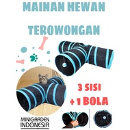 Tunning Folding 3 Side CAT TUNNEL FOLDABLE Toy Animal Dog CAT