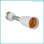 YIN 180 Degree Bendable E26 E27 Light Bulb Socket Extender E27 to E27 Adjustable Socket Converter