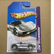 LeHuong Diecast - Hot Wheels Porsche 918 Spyder (Silver Old Card)