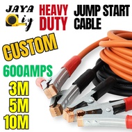 【300AMPS / 600AMPS】✔HEAVY DUTY ✦3,5,10meter✦ SOLID THICK JUMPER / BOOSTER START CABLE FOR CAR & LORR
