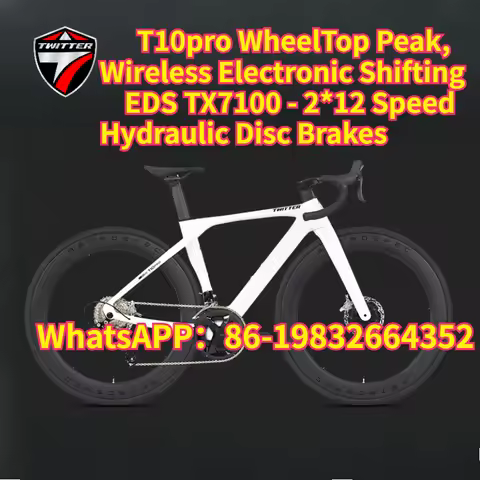 TWITTER T10pro Electronic Variable Speed EDS TX7100-24Speed,Hydraulic Excellent Disc Brake Велосипед