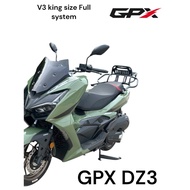 Kingsize Rear Rack GPX DZ3 touring JDMv.3 TP