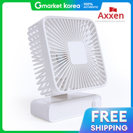 AXXEN | 액센 F63 พดลมตงโตะทรงสเหลยม สขาว