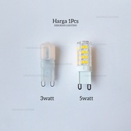 G9 3W 220V white led bulb halogen lamp warm white milk matte/