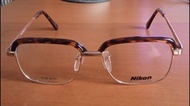 全新 Nikon 高級純鈦 金色眼鏡框 Titanium Titex II Ti-P FL2040T
