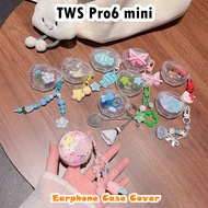 【Discount】For TWS Pro6 mini Case Casing Soft Silicone Earphone Case Fashion Cartoon