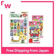 Animal Crossing: New Leaf Amiibo + Amiibo Card [Sanrio Characters Collaboration] (2 Packs) + Amiibo Card Album Animal Crossing Set