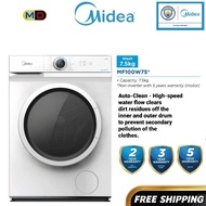 Midea Washing Machine (7.5KG) Quick Wash Front Load Washer MF100W75 / MF-100W75