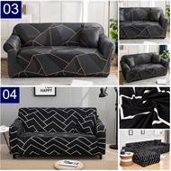 ♧【Ship Today】1/2/3/4 Seater Sofa Cover L Shape Stretchable Universal Sofa Protector Cover