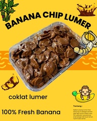 Camilan Keripik Pisang Coklat Lumer Khas Lampung 500 ml keripik pisang lumer/keripik pisang coklat keripik pisang lumer | kripik pisang | jajanan | makanan ringan | snack | banana chip | banana melted all varian