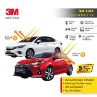 3M Tint Ceramic IR Autofilm for Sedan Car(Voucher Only)