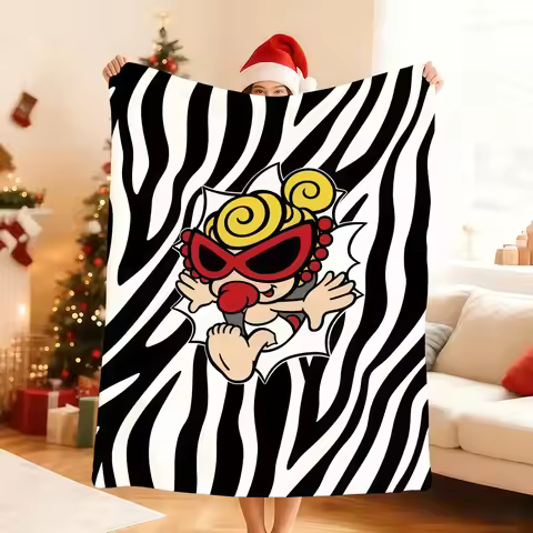 Energetic Interesting H-Hysteric M-Mini Blanket Soft Throw Blanket for Home Bedroom Bed Sofa Picnic 