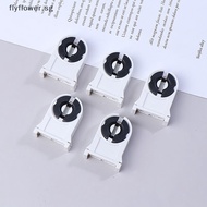 【HOTMAR】 5Pcs T8/G13 Fluorescent Lamp Holder Heat-Resistant Lamp Holder Light Tube Holder Household 