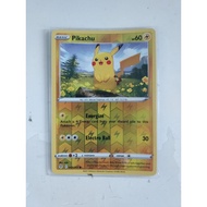 Pokemon pikachu evolving skies card