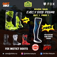 FOX BOOTS-INSTINCT BOOTS FLUORESCENT RED
