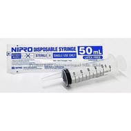 NIPRO SYRINGE 50ML CATHETER TIP (1 PCS)(EXP:01/2028)
