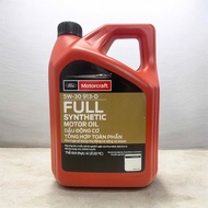Ford Motorcraft 5W-30 913-D fully synthetic engine oil can 4l