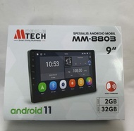 Head unit android 9 / 10 inch mtech mm-8803 BBE ram 2+32 voice command - 9 inch