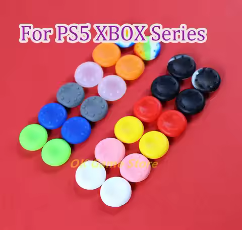 500pcs Colorful Thumbstick joystick cap cover grips caps skin for ps3 for ps4 for XBOX 360 for WII R