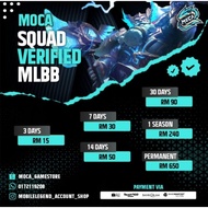 Squad Verified for Rent ( MBBL )