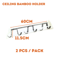 Clothes Laundry Metal / Stainless Steel Drying Rack Stand For Bamboo Pole ONS Product