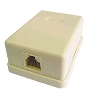 1-Hole Telephone Rosette 1-Hole Telephone Terminal/ RJ11