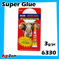 6330 Kijo 3g Super Glue / 3s Second Super Glue / 502 Super Glue / Super Strong Glue