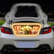 แถบแถบไฟ LED ท้ายรถแถบ Lampu Hias ภายในรถเหมาะสำหรับโตโยต้า86 GT86