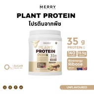 Merry Plant Protein โปรตีนพืช 7 ชนิด : รสธรรมชาติ โปรตีนพืช 35 G น้ำตาล0% ย่อยง่าย 6 รส