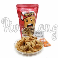 Muspy Mushroom Crispy Oyster Mushroom Chips 80g