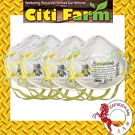 +3M 8210 N95 Face Masks Anti Haze Mask Disposable Face Mask Toping mulut Citi Farm