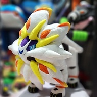 Pokemon Solgaleo teddy bear with Pokemon Center stamp (like new)