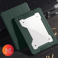 iPad 8th Gen. 10.2 2020 XUNDD Military Spec Leather Case (Midnight Green)