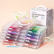 Deduct Account Cardi Blue 0.6mm Multi-Layer Orchid Color Pen Hand 99 Colors Mo Portable Set Fruit Bo