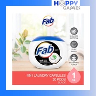 *CHOOSE OPTION* FAB Laundry Detergent Laundry Capsules Black Cotton Color White [PLANT BASED]
