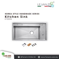 LEVANZO Korea Style Handmade Kitchen Sink K10052