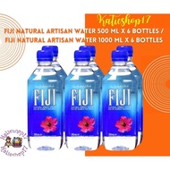Fiji Natural Artisan Water 500 ml x 6 bottles / Fiji Natural Artisan Water 1000 ml x 6 bottles