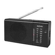 Kinyo AM/FM雙波段收音機 130 x 69 x 41mm 154g  RA-5513  1個