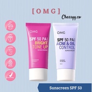 [ ] BPOM OMG BRIGHT BOOSTER UV BARRIER SUNSCREEN SPF 50 PA++++ | OMG SUNSCREEN | TONE UP SUNSCREEN