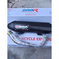 ✳ 🟧 ORBR CHICKEN PIPE FULL EXHAUST for HONDA BEAT FI / BEAT CARB / ZOOMER