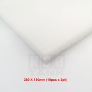 N30 PREMIUM NANO WOOL 380mm x 130mm FILTER MEDIA (10PCS x 2PK) (N0003)