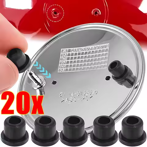 PVC Car Emblem Hole Plug Auto Logo Seal Cover Holes for BMW 37 Series E32E34E36 E38 E39 E46 E53 E60 