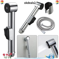 DEALSHOP Handheld Hose Spray Hygienic Bathroom Hose Stainless Steel Toilet Douche Bidet