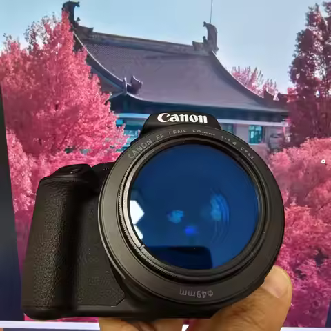 On Full Spectrum Camera 77mm With Ring Get The Aerochrome Effect Vision Red Orange Foliage IR Chrome
