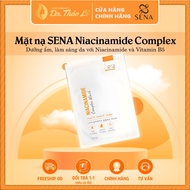 SENA Niacinamide Complex Mask B3 Whitening Mask - Moisturizes and Brightens Skin with Niacinamide & 